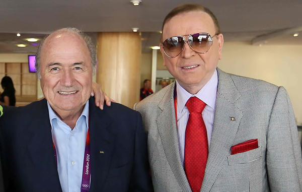 Joseph Blatter e José Maria Marin