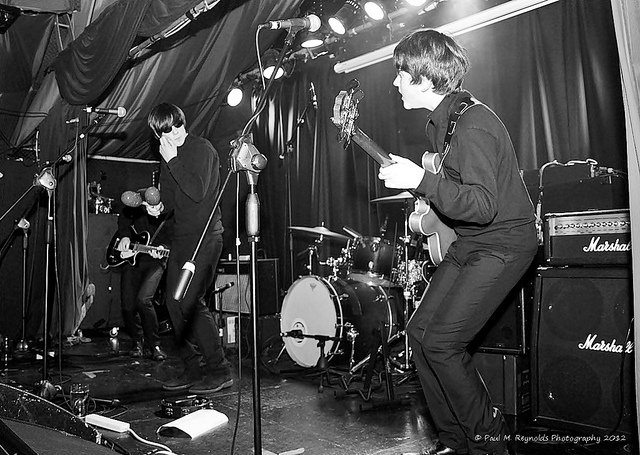 The Strypes em ação no palco