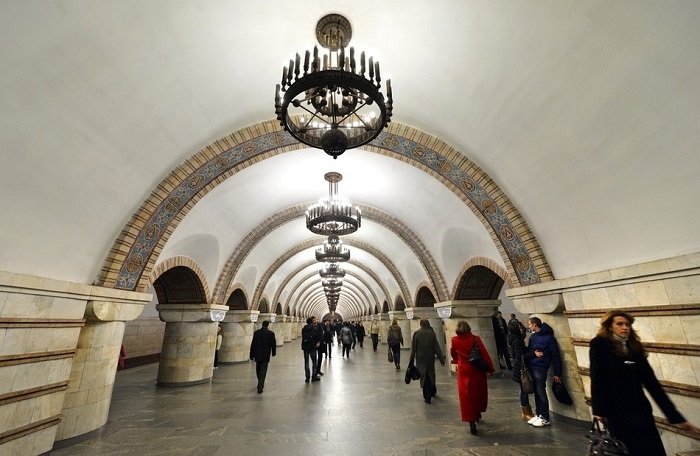 Vorota Zoloti, Kiev, Ucrânia Foto: Sergei Supinski / Getty Images