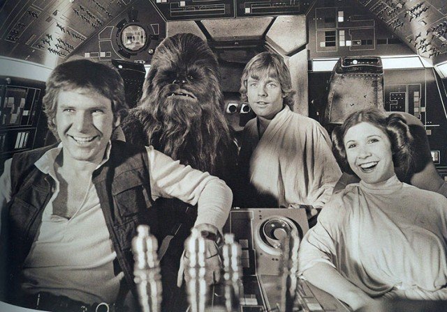 Star Wars Fotos Bastidores