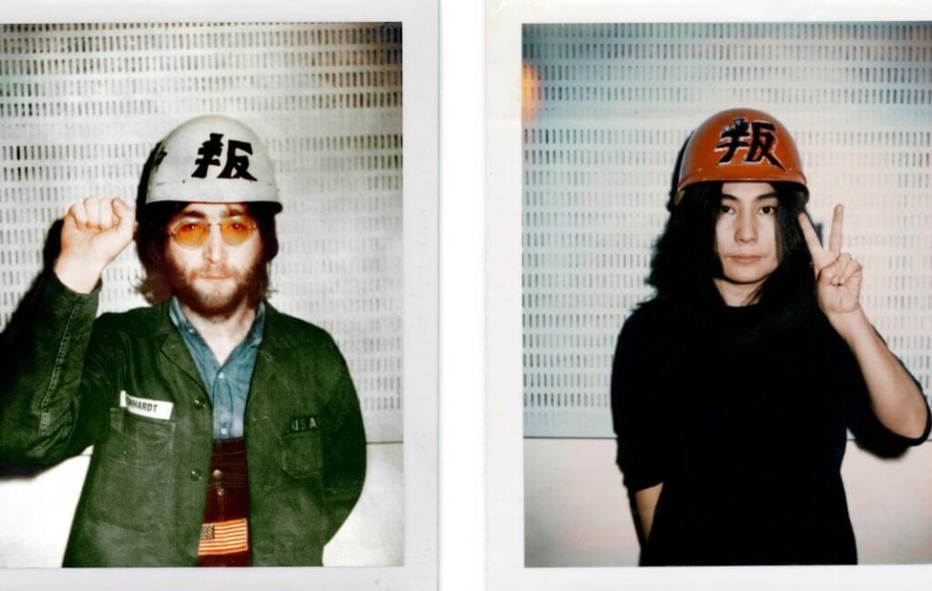 John Lennon e Yoko Ono Power to the people